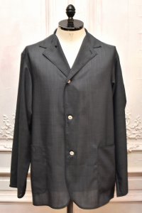 MAATEE＆SONS　" 折って折って shirts JACKET "　col.Navy Top