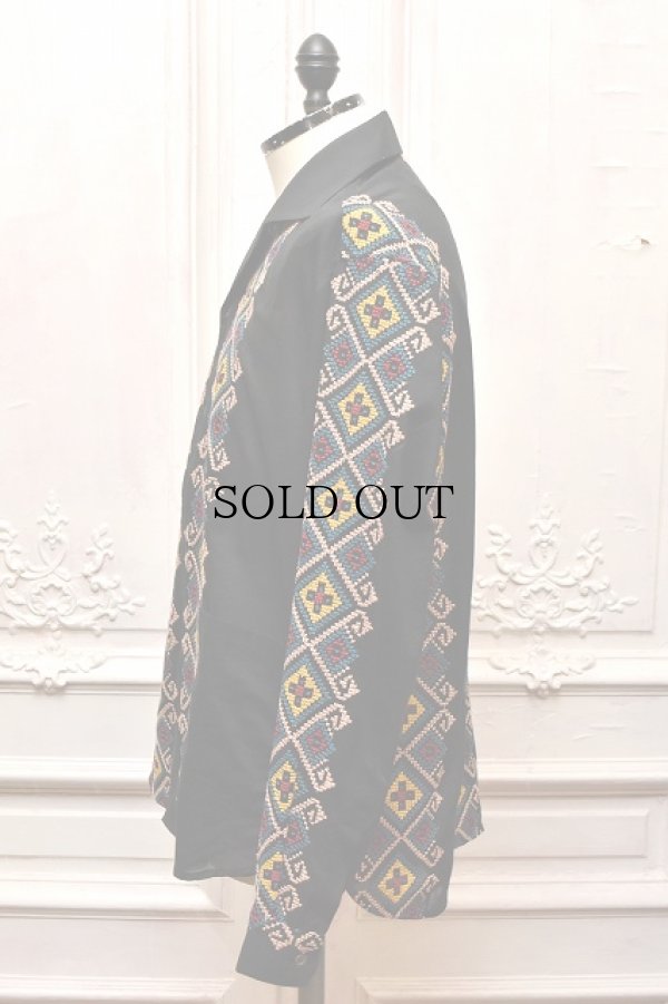 画像3: baziszt　" Pestry Shirt "　col.Black