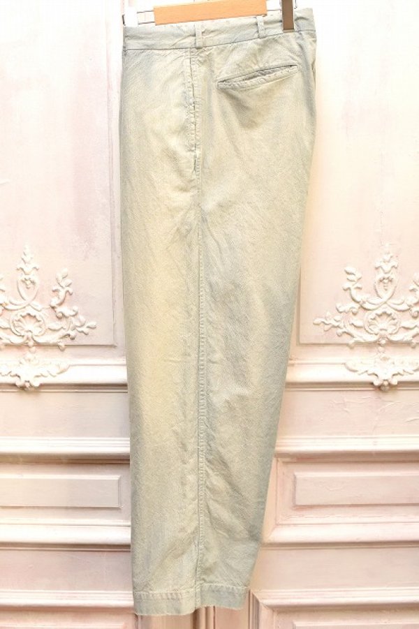 画像4: A.PRESSE " Indigo Pin Check Work Pants " col.Sax