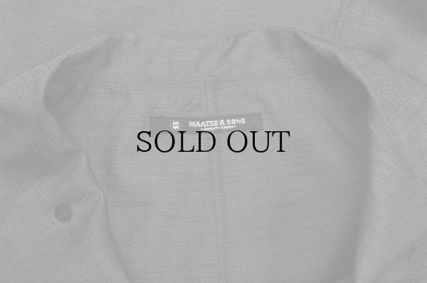 画像5: MAATEE＆SONS　" 折って折って shirts JACKET "　col.Navy Top