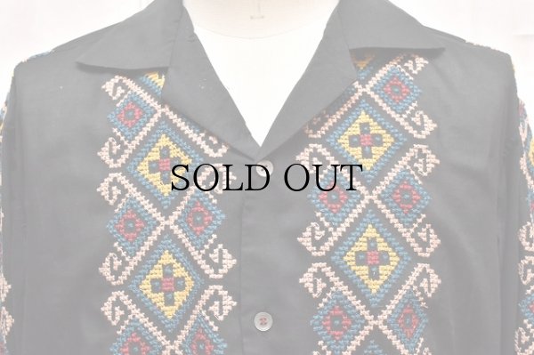 画像2: baziszt　" Pestry Shirt "　col.Black
