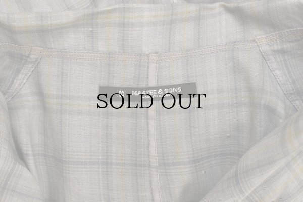 画像5: MAATEE＆SONS　" 折って折って shirts JACKET "　col.Smorky Gray