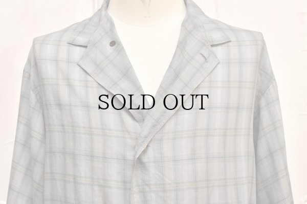 画像2: MAATEE＆SONS　" 折って折って shirts JACKET "　col.Smorky Gray