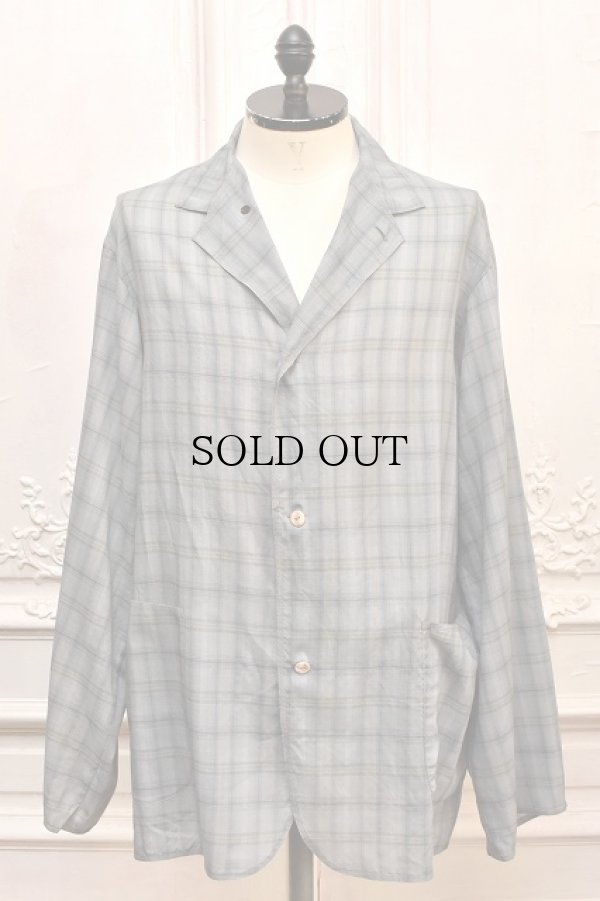 画像1: MAATEE＆SONS　" 折って折って shirts JACKET "　col.Smorky Gray