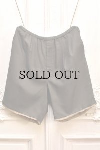 MAATEE＆SONS　" SHORT PANTS "　col.Chacoal