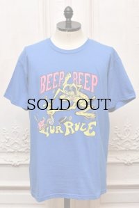 HANS　" Short Sleeve Tee - mathematics exclusive "　col.Royal blue