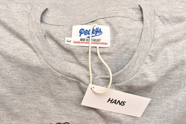 画像4: HANS　" Short Sleeve Tee - mathematics exclusive "　col.Gray