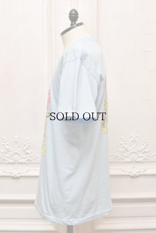 画像2: HANS　" Short Sleeve Tee - mathematics exclusive "　col.Light Blue