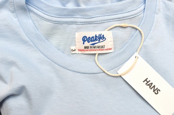 画像4: HANS　" Short Sleeve Tee - mathematics exclusive "　col.Light Blue