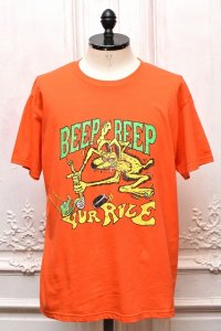 HANS　" Short Sleeve Tee - mathematics exclusive "　col.Orange