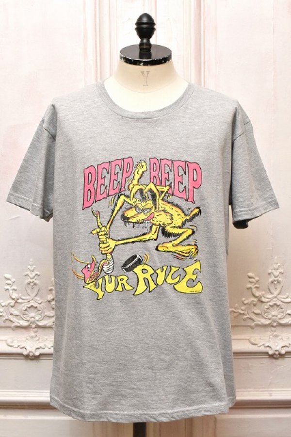 画像1: HANS　" Short Sleeve Tee - mathematics exclusive "　col.Gray