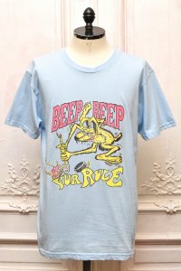 HANS　" Short Sleeve Tee - mathematics exclusive "　col.Light Blue
