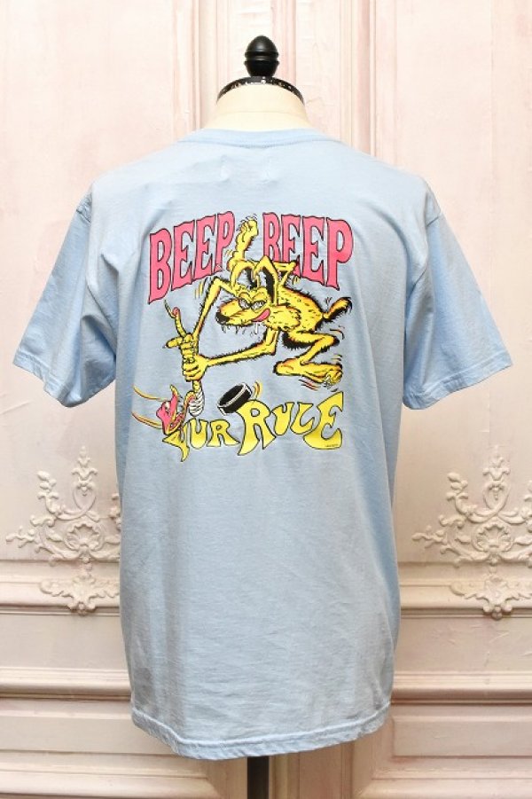 画像3: HANS　" Short Sleeve Tee - mathematics exclusive "　col.Light Blue
