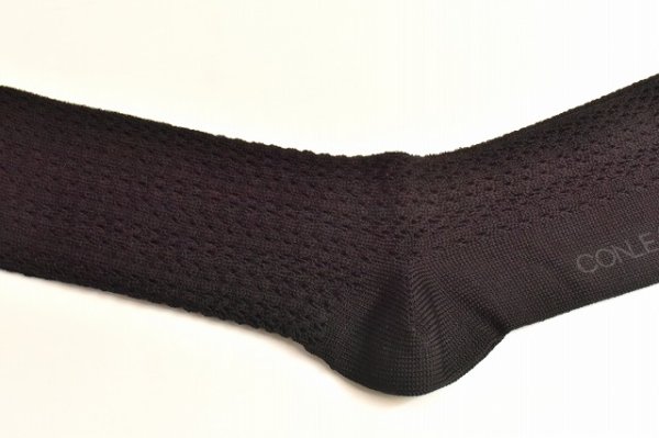画像2: CONLEAD　" LACE Long Socks "　col.Black