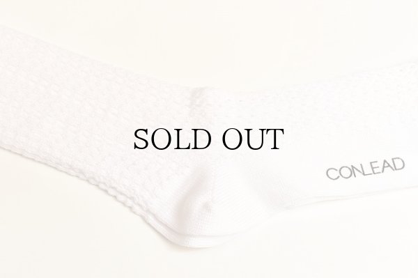 画像2: CONLEAD　" LACE Long Socks "　col.WHITE