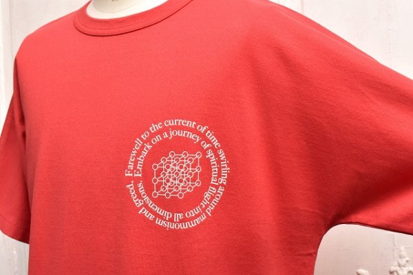画像2: O- (0-CHO-RUI.LAB)　" SF1949 - T "　col.Fade Red
