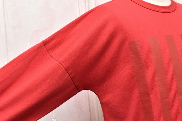 画像3: O- (0-CHO-RUI.LAB)　" STRIPE - L.S.T. "　col.Fade Red