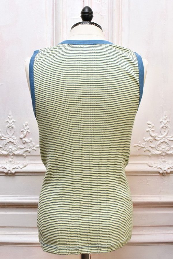 画像3: MAATEE＆SONS　" RIB TANK TOP SUVIN "　col.Border