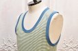 画像2: MAATEE＆SONS　" RIB TANK TOP SUVIN "　col.Border (2)