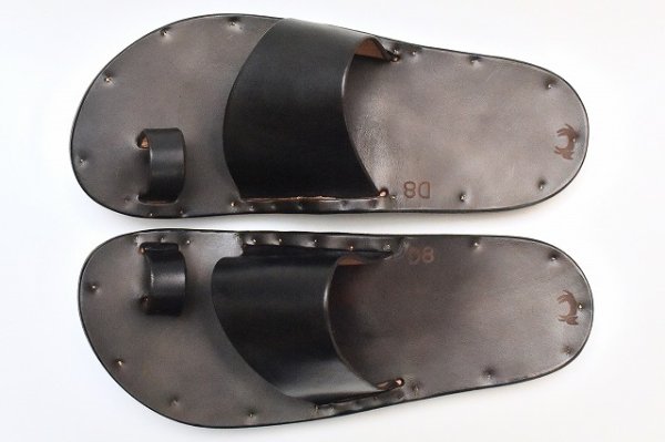 画像4: JUTTA NEUMANN　" Alice - Leather Sandals "　col.Black