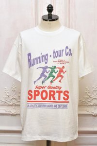 CONICHIWA bonjour　" Running tour Co "　col.White