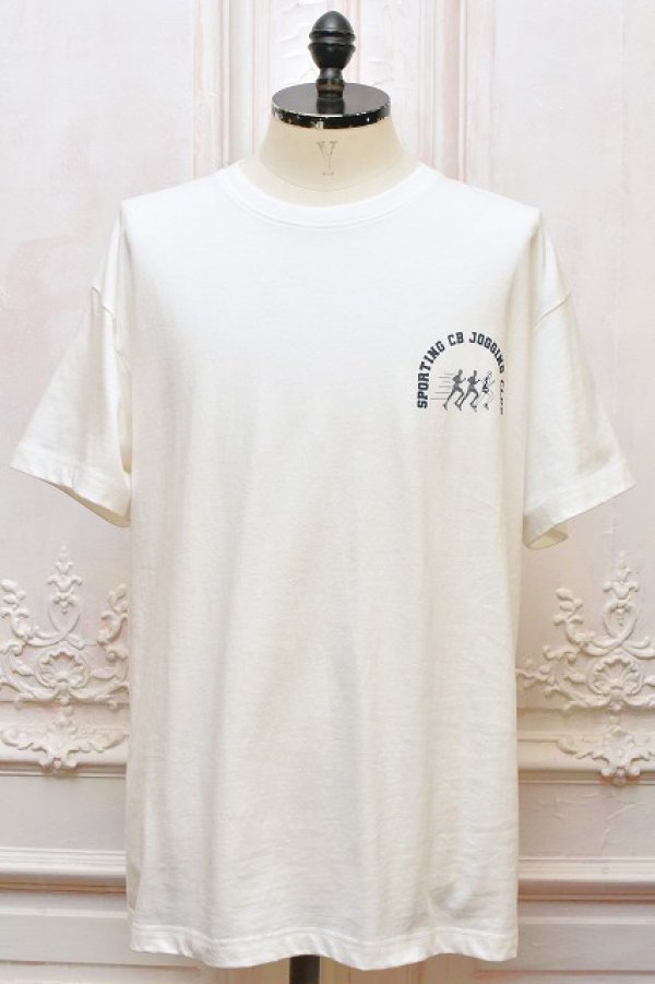 画像1: CONICHIWA bonjour　" SPORTING CB JOGGING CLUB "　col.White