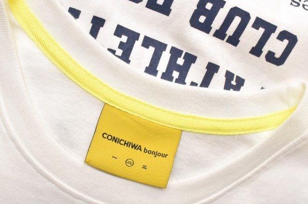 画像3: CONICHIWA bonjour　" SPORTING CB JOGGING CLUB "　col.White