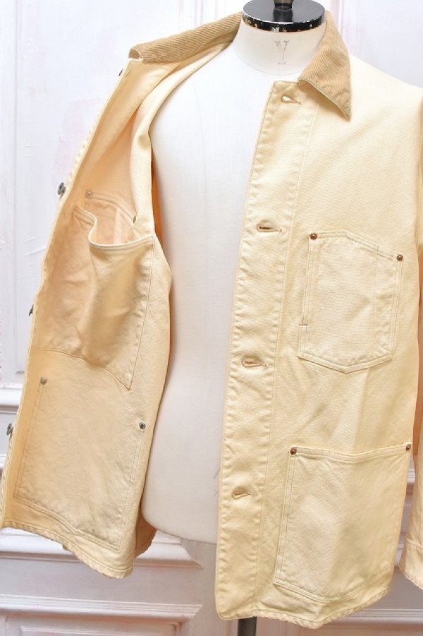 画像5: A.PRESSE　" Vintage Silk Hemp Coverall Jacket "　col.Beige