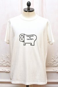 TACOMA FUJI RECORDS　" TACOMA TAPES - designed by Tomoo Gokita "　col.White