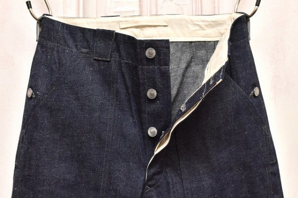 画像2: A.PRESSE　" Swiss Army Denim Work Trousers "　col.Indigo