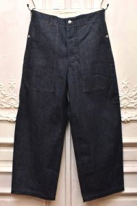 A.PRESSE　" Swiss Army Denim Work Trousers "　col.Indigo