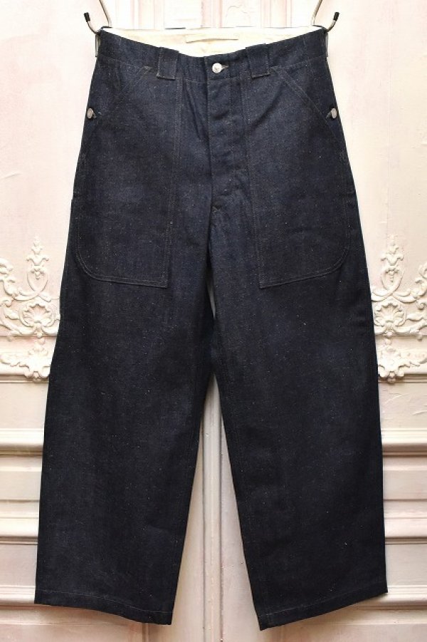 画像1: A.PRESSE　" Swiss Army Denim Work Trousers "　col.Indigo