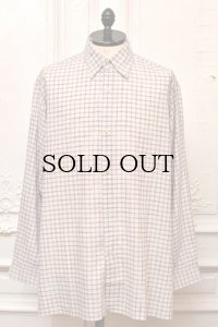 MAATEE＆SONS　" GUPTA "　col.BLUEBRWN OVER CHECK
