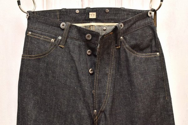 画像2: T.T　" DENIM TROUSERS C.1920's "　col.Raw Indigo