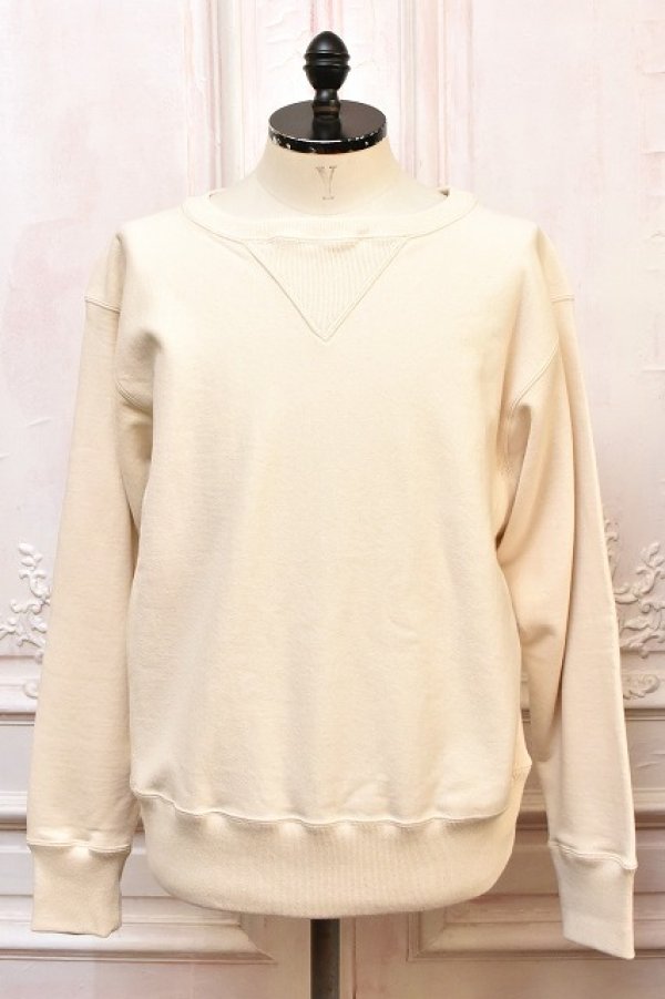 画像1: T.T　" MILITARY TRAINING SWEAT SHIRT "　col.Ivory