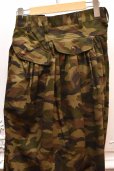 画像5: KHOKI　" Gather detail camouflage pants "　col.Khaki