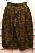 画像3: KHOKI　" Gather detail camouflage pants "　col.Khaki