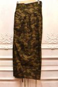 画像4: KHOKI　" Gather detail camouflage pants "　col.Khaki