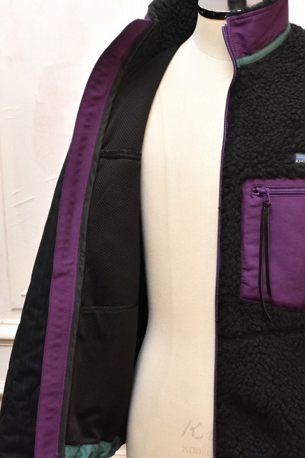 画像5: KHOKI　" Feece - texture jacket "　col.Black