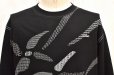 画像2: KHOKI　" Printed long-sleeve T-shirt "　col.Black (2)