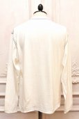 画像4: KHOKI　" Printed long-sleeve T-shirt "　col.White (4)