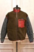 画像1: KHOKI　" Feece - texture jacket "　col.Khaki (1)