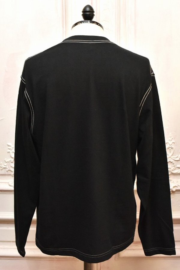 画像4: KHOKI　" Printed long-sleeve T-shirt "　col.Black