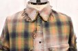 画像2: KHOKI　" Vintage - effect checked shirt "　col.Yellow (2)