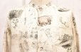 画像3: NICENESS　" V.CHAD - Printed Narrow Collar Jacket Shirts "　col.Beige