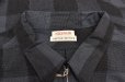 画像5: NICENESS　" LUCA - Dead Stock Check Long Zip Shirts "　col.Navy  (5)