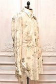 画像6: NICENESS　" V.IOMMI - Printed Detachable Collar Long Shirts "　col.Beige