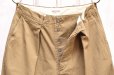 画像2: NICENESS　" ALBARN - Aged Effect Resized Chino Trousers "　col.Beige (2)