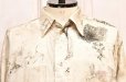 画像2: NICENESS　" V.IOMMI - Printed Detachable Collar Long Shirts "　col.Beige (2)