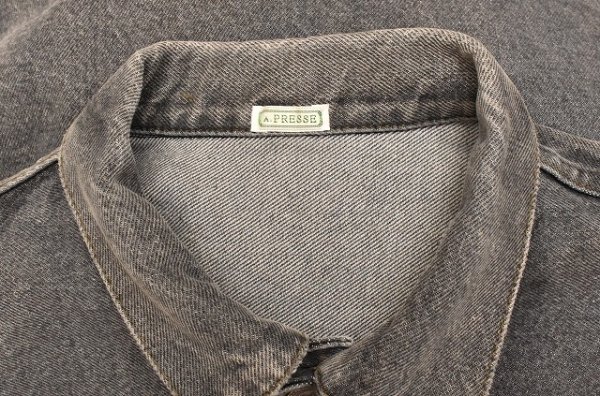 画像5: A.PRESSE　" Vintage Gray Denim Jacket "　col.Gray